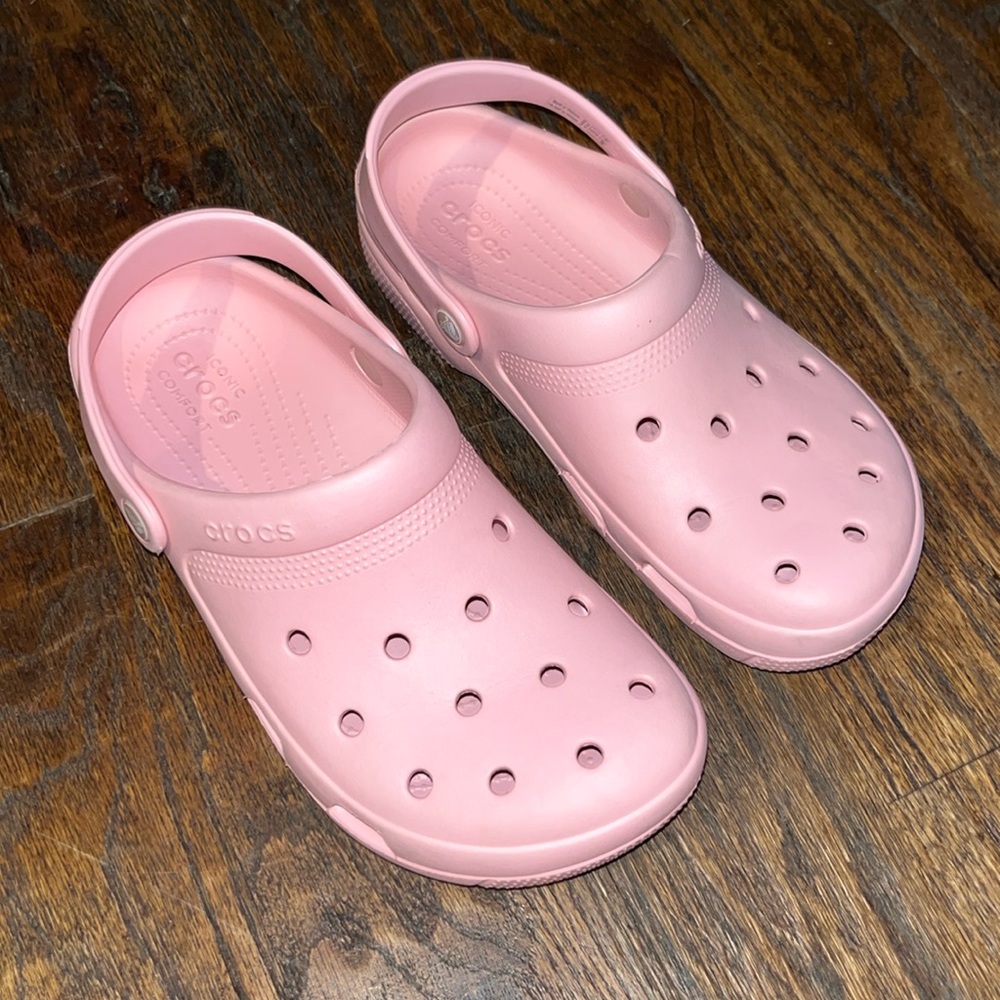 CROCS pink, slip on